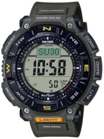Amazon.com: Casio PRG340 Series | Pro Trek | Green | 100 Meter
